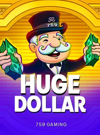 เกมสล็อต Huge Dollar จาก BB Games บน NAZA168